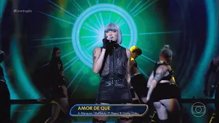 Pabllo Vittar - Amor de que (Ao vivo)  Caldeirão 29/01/2023