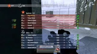 MW2 Sub Base Barret Nuke