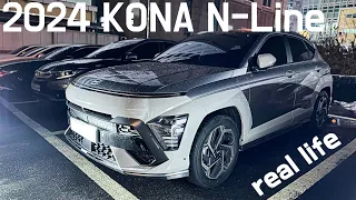 Обзор Hyundai KONA N-Line 2024 модельного года в реальной жизни