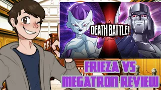 Frieza VS Megatron | DEATH BATTLE Review