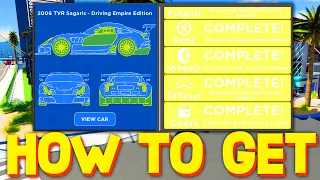 HOW TO FIND ALL 10 CAR PART LOCATIONS in DRIVING EMPIRE! (Roblox Build A Car Event)