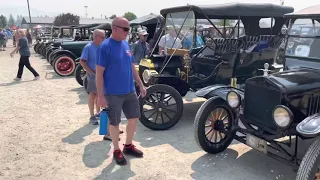 Ford Model T’s @ car show