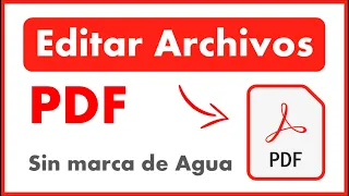 ✅ Como Editar PDF Online GRATIS SIN MARCA DE AGUA (2024)!  ▶ SIN PROGRAMAS!