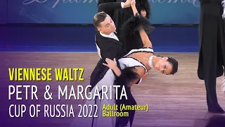 Viennese Waltz = Petr Matsarsky & Margarita Sibeleva = 2022 Cup of Russia Adult Ballroom