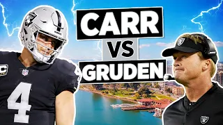 Derek Carr Vs Jon Gruden - The PROBLEM in Las Vegas