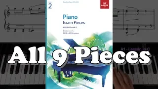 ABRSM Grade 2 Piano (2019 & 2020): All 9 Pieces