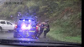 WATCH: Virginia officer’s quick thinking saves fellow officer from oncoming car