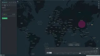 COVID-19 spread across the world visualized with kepler.gl