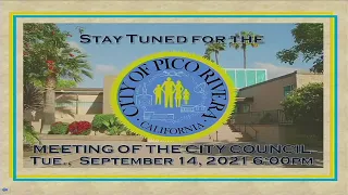 City of Pico Rivera City Council Meeting - September 14