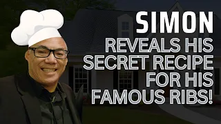 Simon reveals his secret recipe for his famous ribs beloved in the New Jersey real estate community!