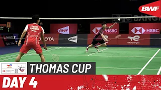 BWF Thomas Cup Finals 2022 | Indonesia vs. Korea | Group A