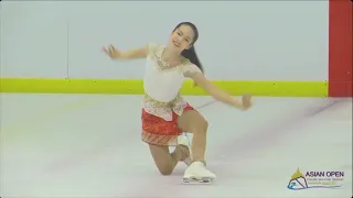 Michelle Edgina Axille, Short Program, Junior Woman Asian Open Figure Skating Trophy 2023