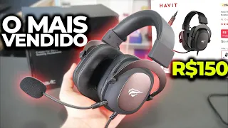 TODO MUNDO QUER ESSE HEADSET GAMER HAVIT! POR R$150 VALE A PENA? ANÁLISE H2002D