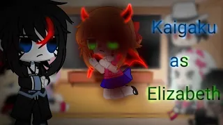 Uppermoons reagindo a Kaigaku as Elizabeth