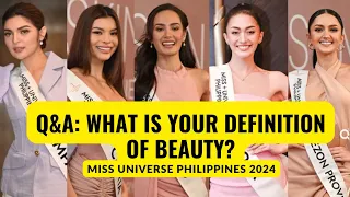 IMPROMPTU Q&A | Miss Universe Philippines Candidates Display Interview Skills