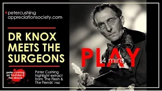 Peter Cushing The Flesh And The Fiends (1960)
