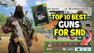 Top 10 Best Guns for Search & Destroy in Cod Mobile Season 2