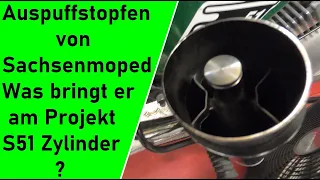 Simson Tuning Projekt S51 Zylinder | Mehr Leistung mit dem Auspuffstopfen von Sachsenmoped?