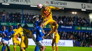 ملخص مباراة#برشلونة [2 - 1] ليناريس ديبورتيفو في دور 32 في گأس الملك..ريمونتادا مجنونة💥🏅.