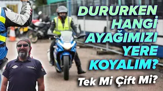 Dururken Hangi Ayağımızı Yere Koymalıyız? | Nasıl Durulur? |  Fren 101