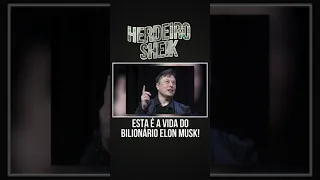 ESTA É A VIDA DO BILIONÁRIO ELON MUSK! #shorts