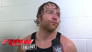 Why Dean Ambrose thrives amid chaos: Raw Fallout, May 23, 2016