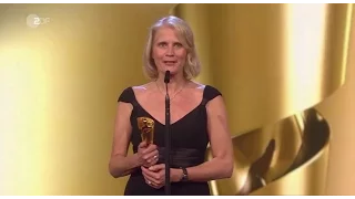 German Film Awards 2017 Best Editing: Heike Parplies, Toni Erdmann