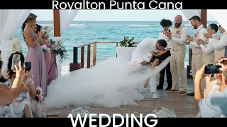 Royalton Punta Cana: A 4K Wedding Video with a Magical Dip Kiss