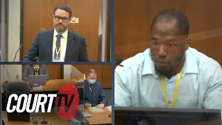 CROSS: "You called him a bitch." Donald Williams Questioned by Defense in MN v. Chauvin | COURT TV