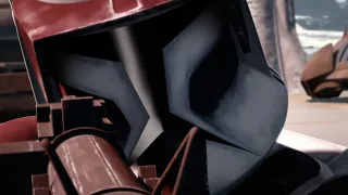 Star Wars The Clone Wars - Commander Fox And Coruscant Guards Va Bounty Hunters [1080p]