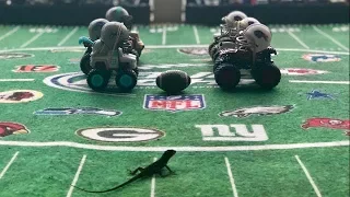 MONSTER TRUCK FOOTBALL PLAYOFF GAME “LIONS VS BILLS”