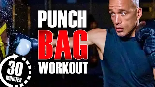 30 Minute Punch Bag Boxing Workout | level up your boxing