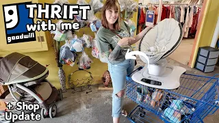 Can't BELIEVE That Happened | Goodwill Thrift With Me + New Shop Update | Reselling