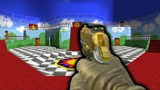 Mario 64 but with Zombies (Ft. SMG4, TetraBitGaming)