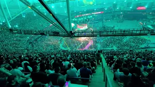 Top of the Tropicana Field St.petersburg Florida for Royal Rumble #royalrumble