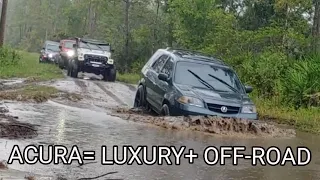 2003 Acura MDX__Ultimate OFF-ROAD TEST__On Highway Tires (no lift & no snorkel)