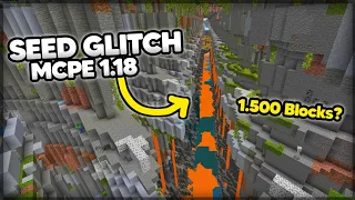 SEED INI GLITCH, RUSAK & ANEH DI MCPE 1.18!