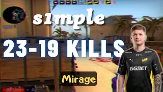 CSGO POV Naʼvi s1mple (23-19) vs Heroic (Mirage) 𝙒𝙞𝙣 (16-14) @ 𝐄𝐒𝐋 𝐏𝐫𝐨 𝐋𝐞𝐚𝐠𝐮𝐞 𝐒𝐞𝐚𝐬𝐨𝐧 𝟏𝟔