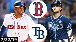 Boston Red Sox vs Tampa Bay Rays Highlights | July 22, 2019 (2019 MLB Season)