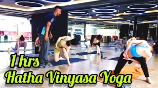1 hrs Morning Best  Hatha Vinyasa Flow Yoga ( i ) || Yoga with Souvik 2024