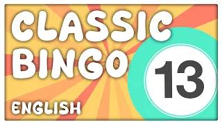 Classic Themed 90-Ball Bingo Game - 13