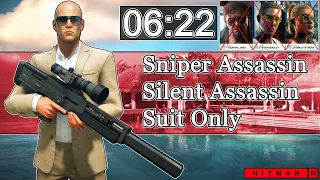 Hitman 3 Haven Island Sniper Silent Assassin Suit Only 06:22