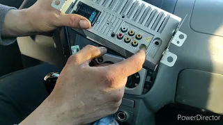 how to install an aftermarket 2 din 7 inch touch screen stereo to replace your old 1 din stereo Easy