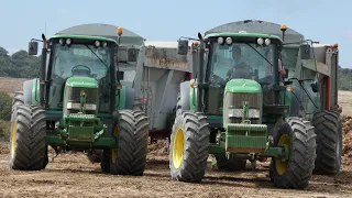 Épandage de fumier 2022 ! John Deere & Pichon x2