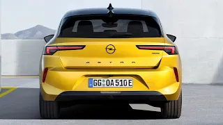 Новый OPEL ASTRA 2022 - детали экстерьера и интерьера (HYBRID)