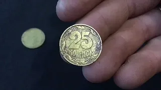 Реткие монети україни 🇺🇦-25-50-коп-1992-року