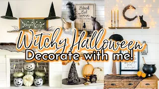 DECORATE WITH ME FOR HALLOWEEN! OVER THE TOP HALLOWEEN DECOR | HALLOWEEN DECORATING IDEAS 2021