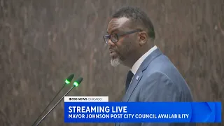 Streaming Live: Mayor Johnson post city council availability