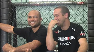 BJ Penn looks to defend his belt at UFC 112 from