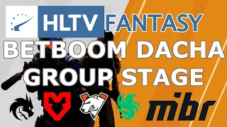 HLTV Fantasy league: BetBoom Dacha Group Stage